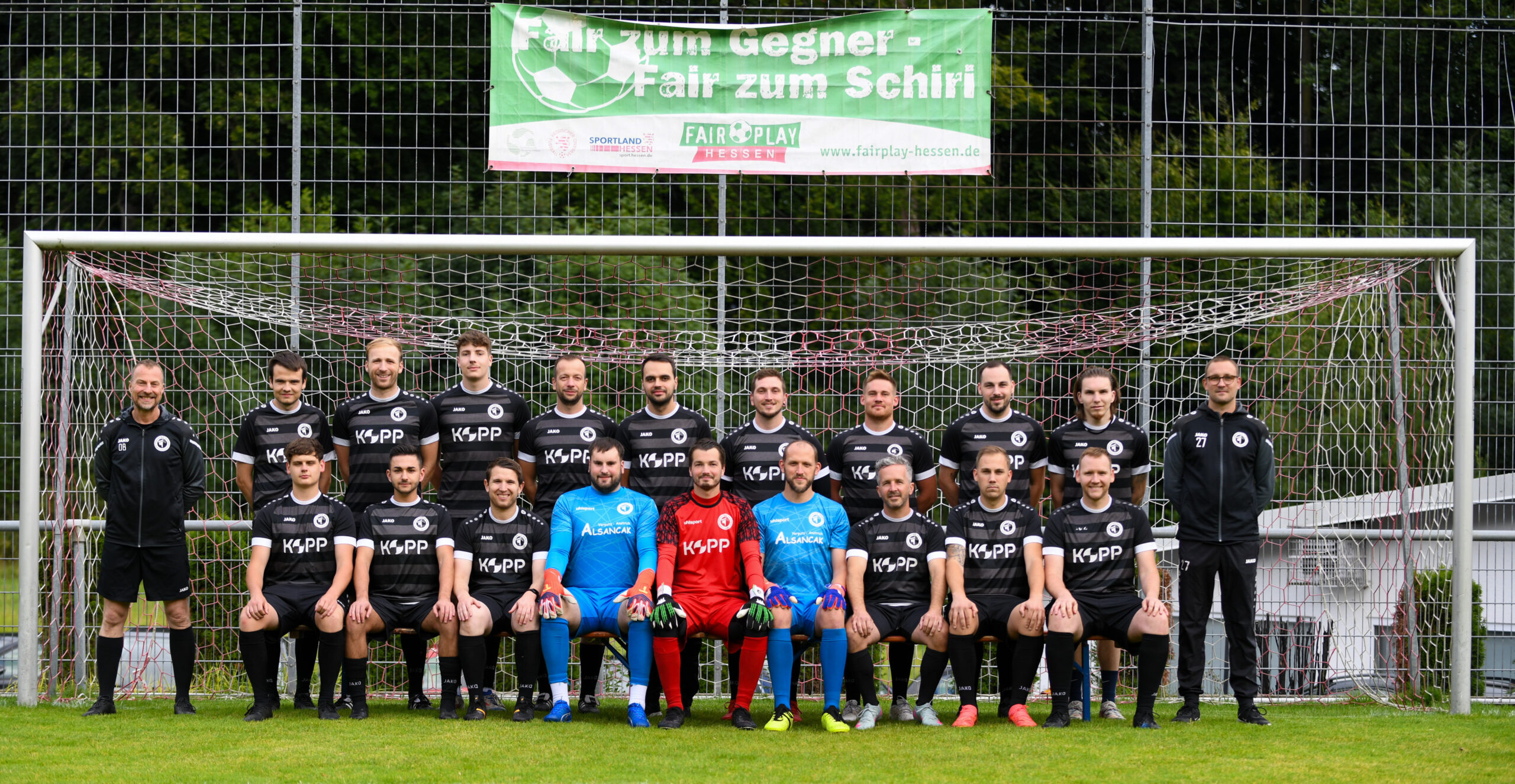 Die zweite Mannschaft der SG Lindenfels Winterkasten
